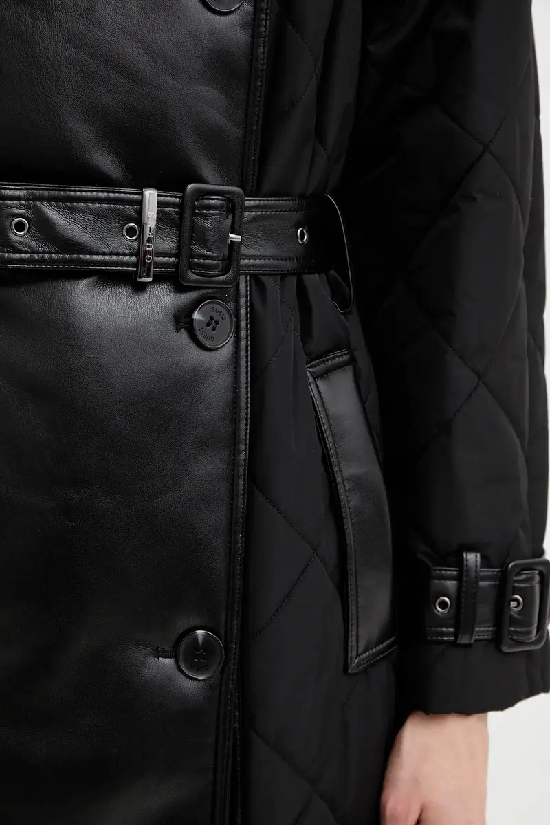 trench ALEXANE colore nero W5BL36 W4070 miniatura 5