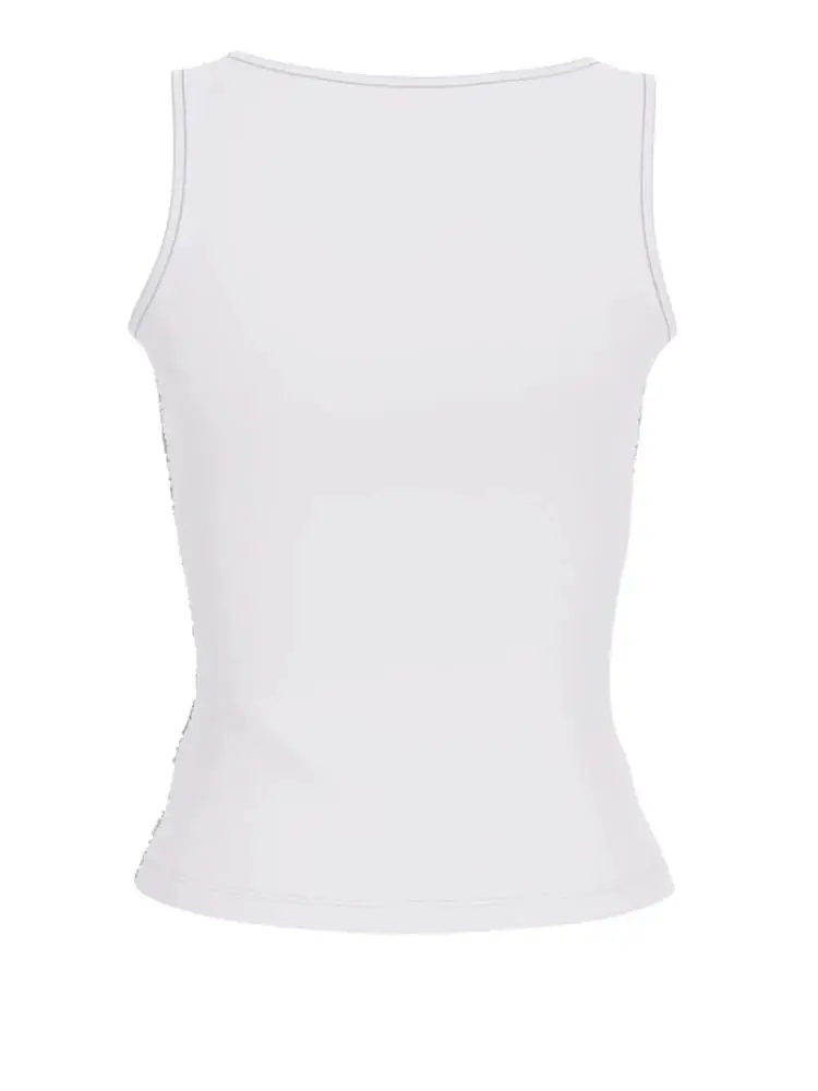 tshirt bianca donna logo all over miniatura 2