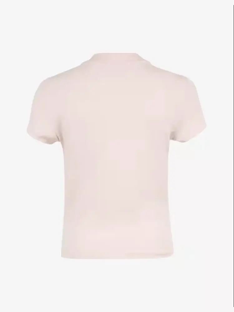 tshirt rosa donna logo all over miniatura 2