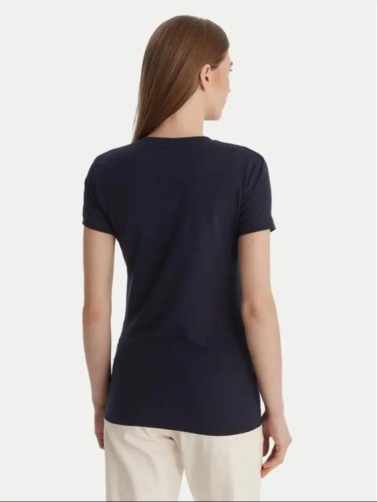 tshirtblu navy donna mini logo miniatura 2