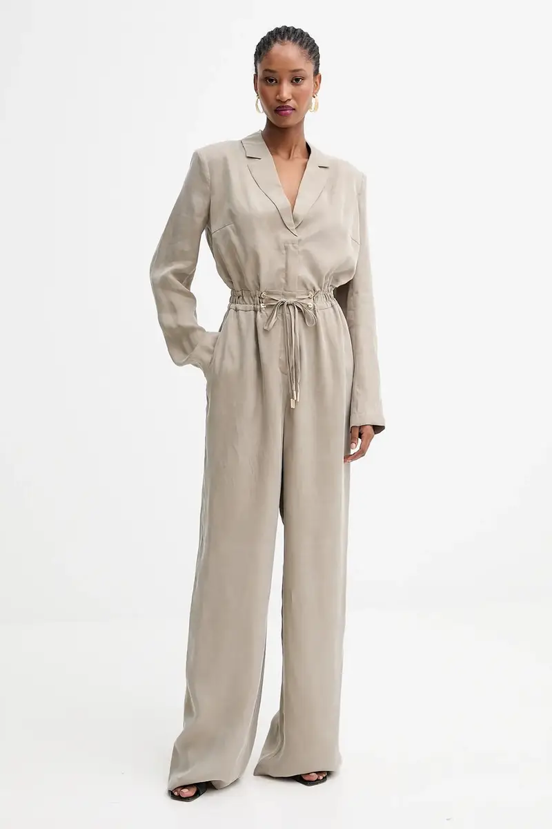 tuta elegante CELESTINE colore beige W5YD14 WH5N2 miniatura 2