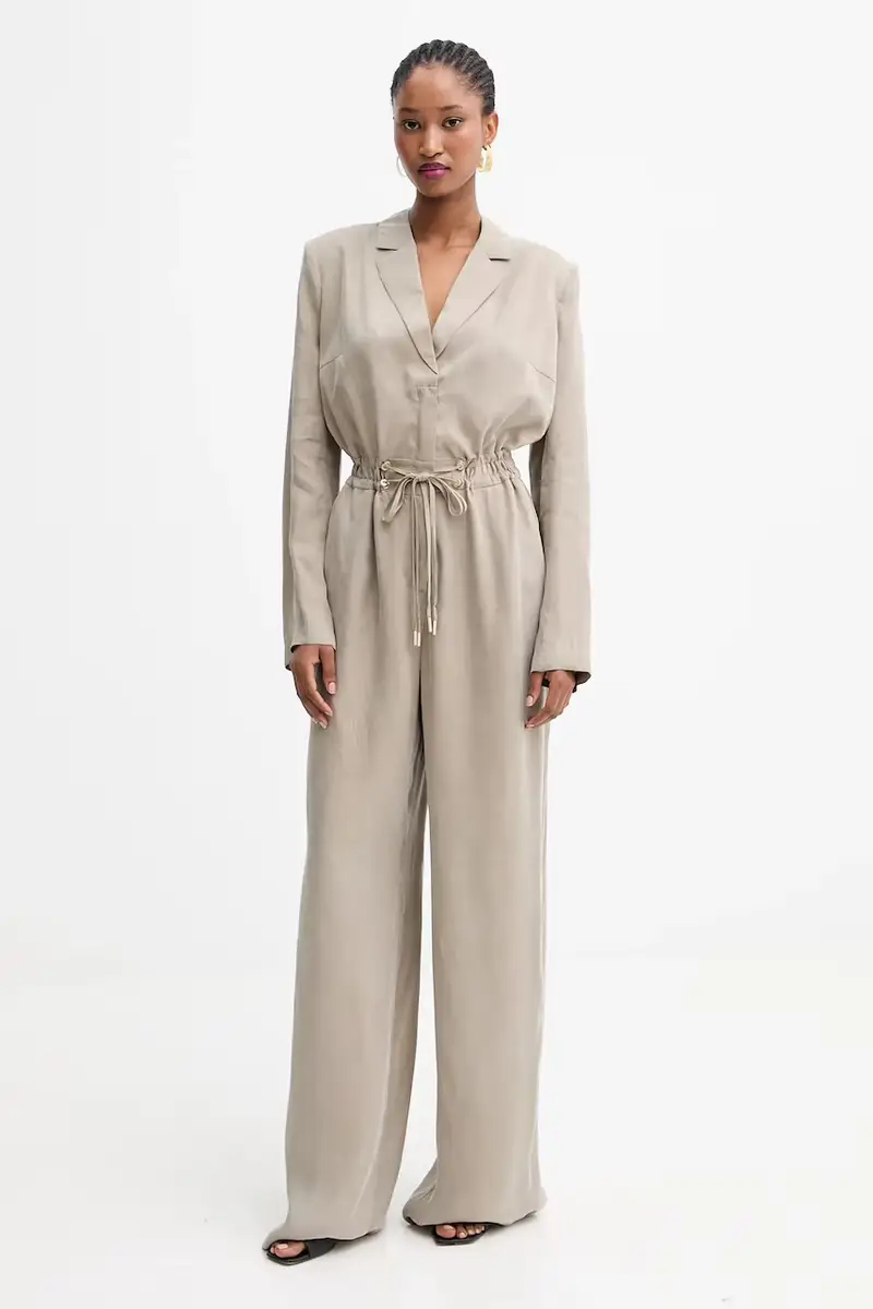 tuta elegante CELESTINE colore beige W5YD14 WH5N2