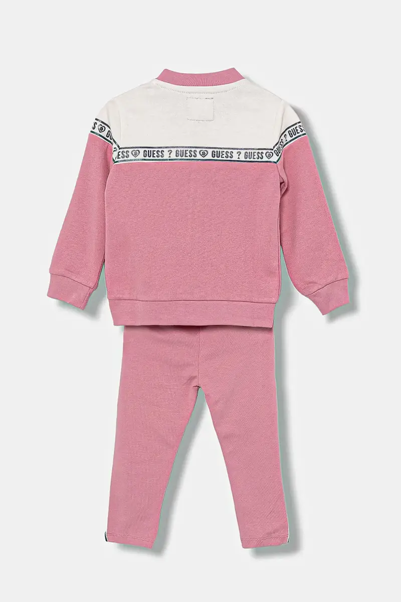 tuta in cotone neonati pacco da 2 colore rosa A5YG10 KA6R4 miniatura 2