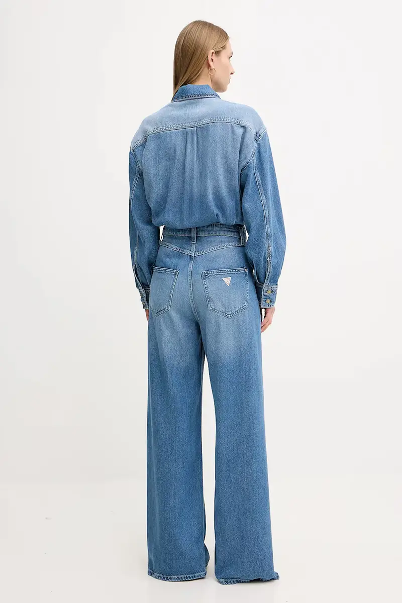 tuta in denim KINSLEY colore blu W5YD58 D5B94 miniatura 3