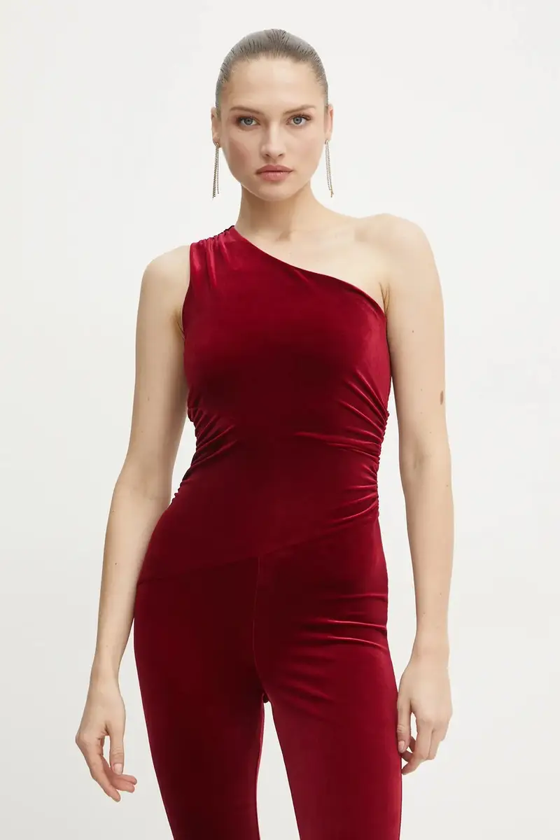 tuta in velluto BAILEY colore granata W5RD71 KCM62 miniatura 4