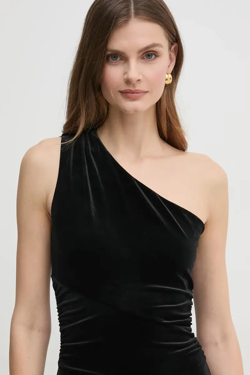 tuta in velluto BAILEY colore nero W5RD71 KCM62 miniatura 5