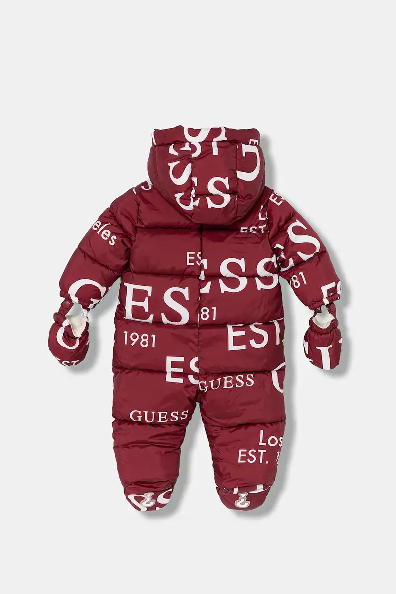 tuta neonato colore rosso H5BW00 WCFM0 Granata miniatura 2