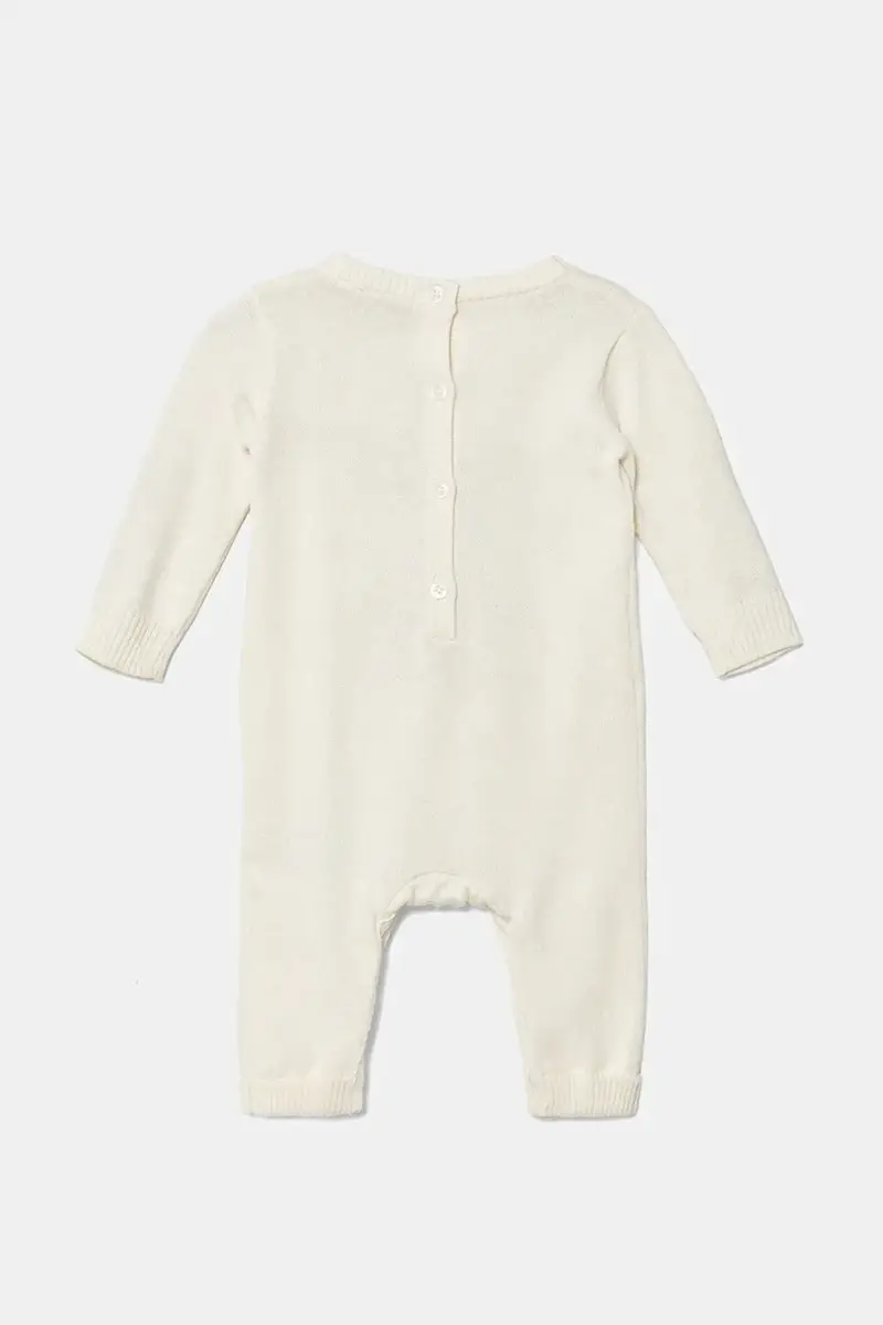 tuta neonato in lana H5BW05 Z3KZ1 Beige miniatura 2