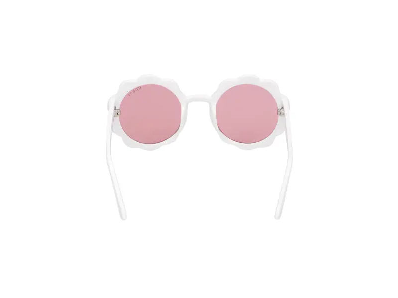 Guess Unisex GU00127 21S Occhiali da sole Iniettato Bianco Bordeaux Rotonda Normale miniatura 3