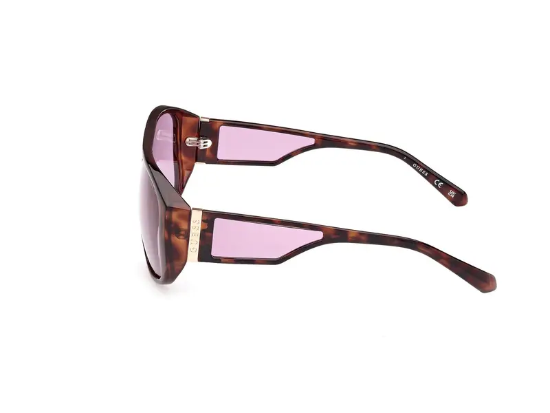 Guess Unisex GU00135 52Y Occhiali da sole Iniettato Maschera Normale miniatura 2