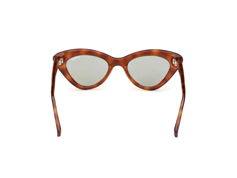 Guess Unisex GU00137 53C Occhiali da sole Iniettato Havana Fumo Cat Eye Normale miniatura 3