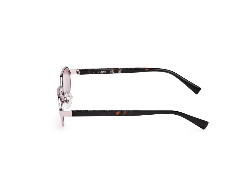 Unisex GU00231 81Y Occhiali da sole Metallo Viola Viola Geometrica Normale miniatura 3