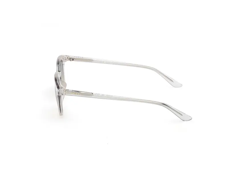 Unisex GU00235 26B Occhiali da sole Iniettato Trasparente Fumo Rotonda Normale miniatura 3