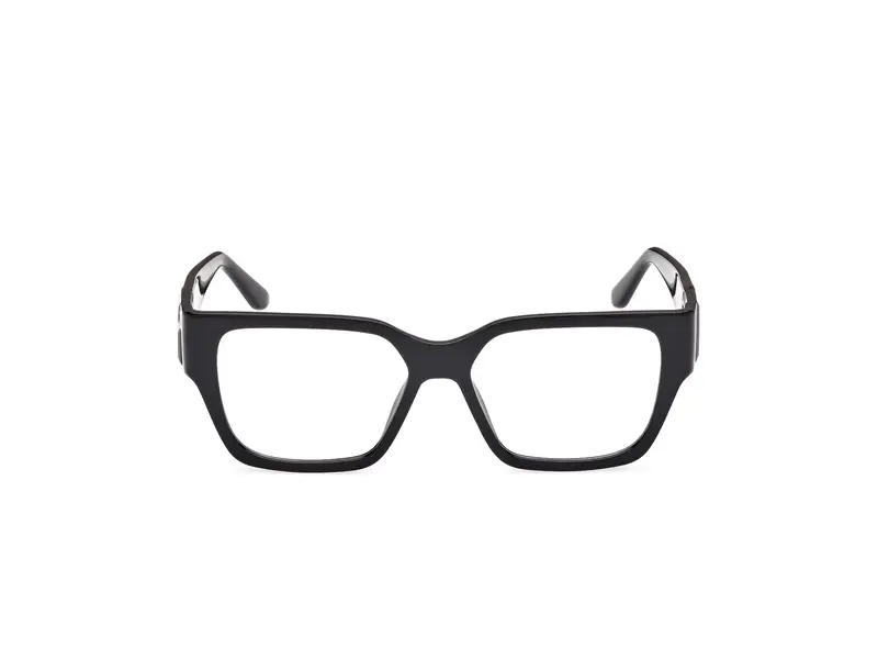 Guess Unisex GU2987 001 Montature da vista Iniettato Nero Squadrata Normale miniatura 2