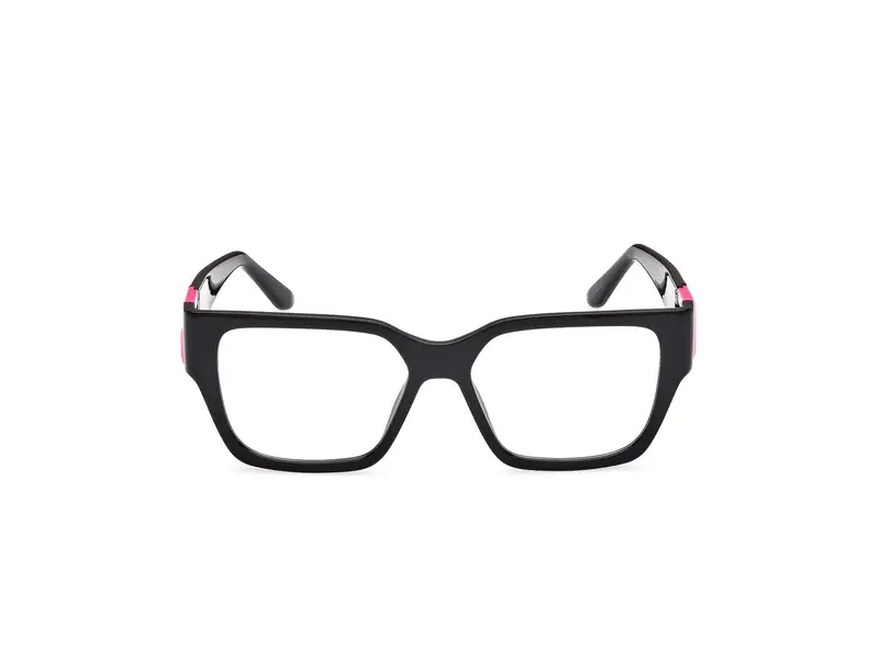 Guess Unisex GU2987 074 Montature da vista Iniettato Rosa Squadrata Normale miniatura 2