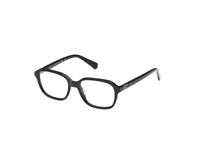 Guess Unisex GU50143 001 Montature da vista Acetato Nero  Squadrata Normale