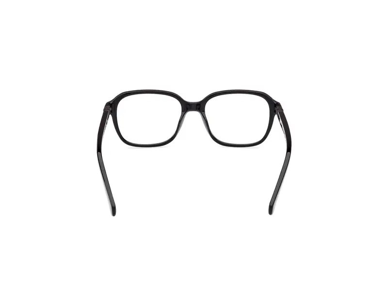 Guess Unisex GU50143 001 Montature da vista Acetato Nero Squadrata Normale miniatura 3