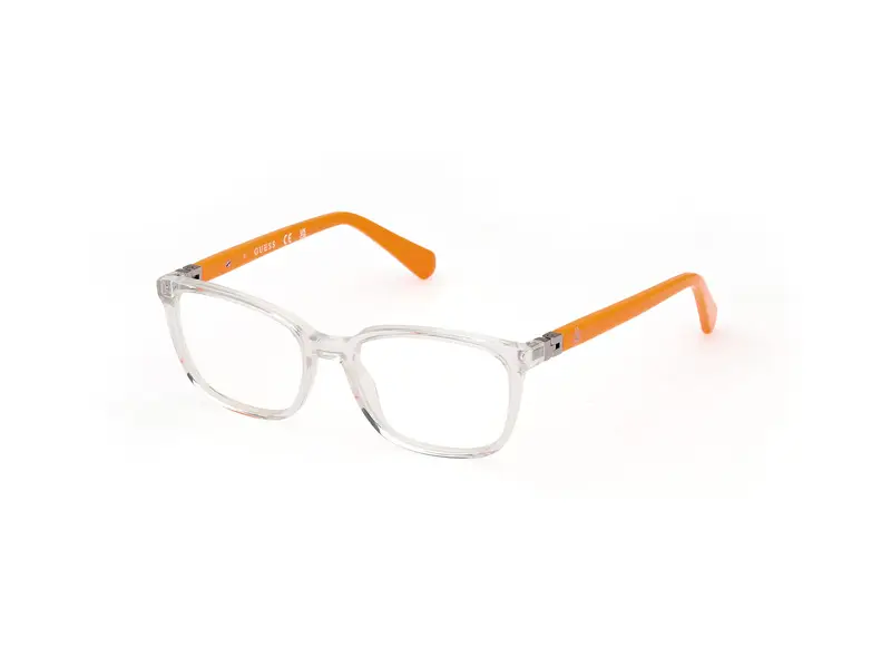 Guess Unisex GU50144 026 Montature da vista Acetato Trasparente  Squadrata Normale