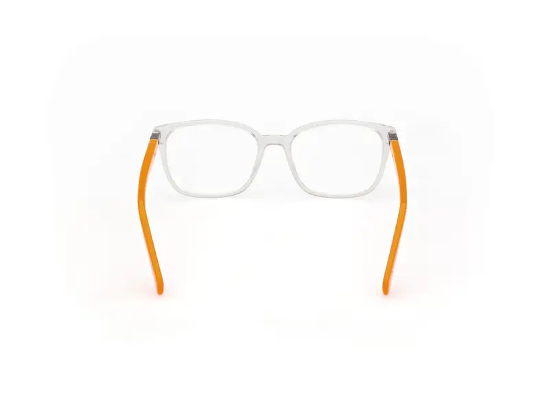 Guess Unisex GU50144 026 Montature da vista Acetato Trasparente Squadrata Normale miniatura 3