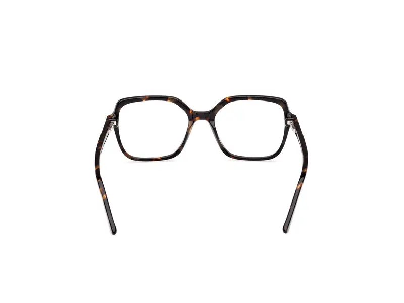 Guess Unisex GU50164 052 Montature da vista Acetato Havana Squadrata Normale miniatura 3