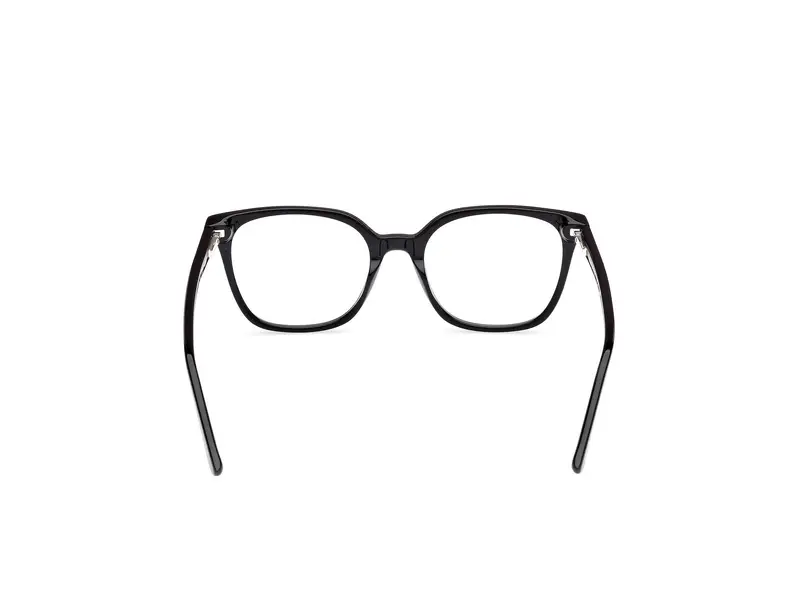 Guess Unisex GU50165 001 Montature da vista Acetato Nero Squadrata Normale miniatura 3