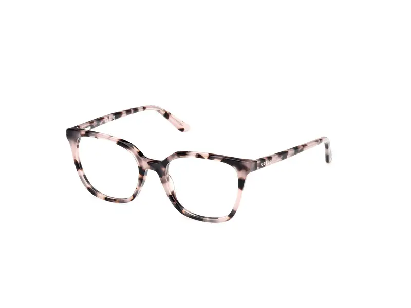 Guess Unisex GU50165 074 Montature da vista Acetato Rosa  Squadrata Normale
