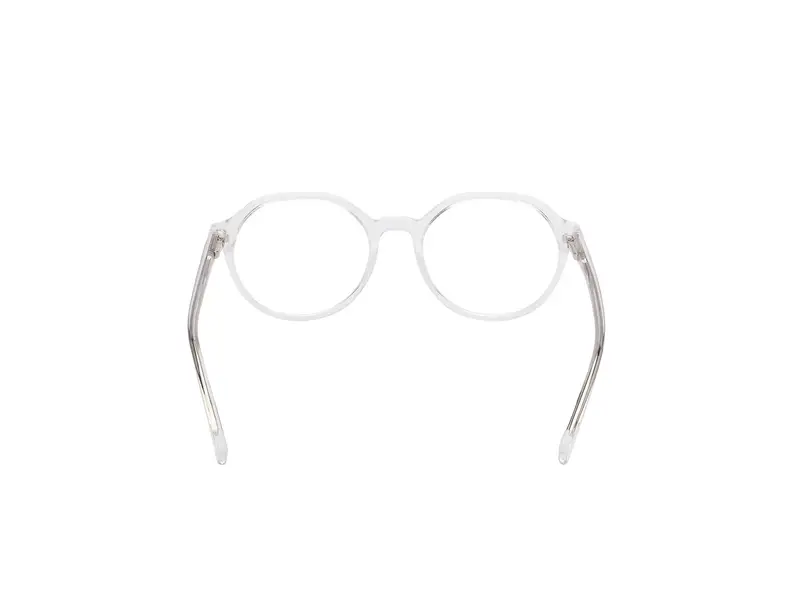 Guess Unisex GU50166 026 Montature da vista Acetato Trasparente Rotonda Normale miniatura 3