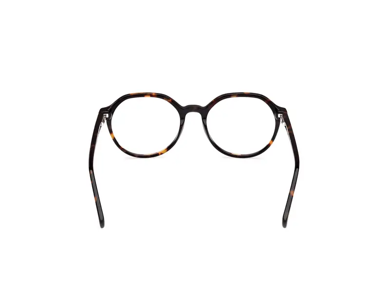 Guess Unisex GU50166 052 Montature da vista Acetato Havana Rotonda Normale miniatura 3