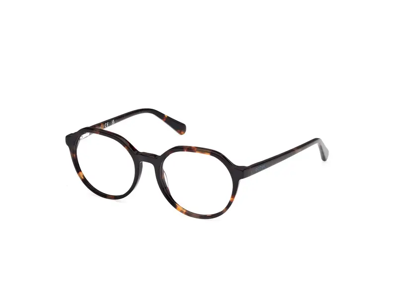 Unisex GU50166 052 Montature da vista Acetato Havana Rotonda Normale