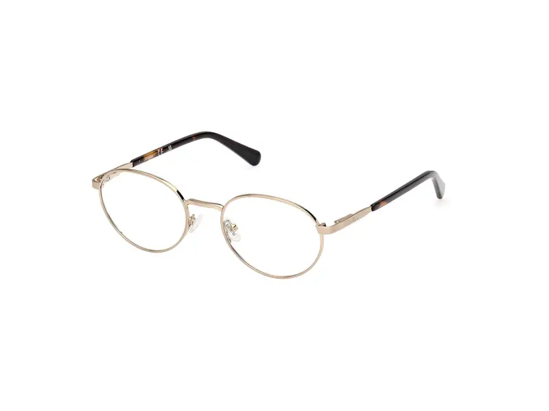 Guess Unisex GU50167 033 Montature da vista Metallo Oro Rotonda Normale
