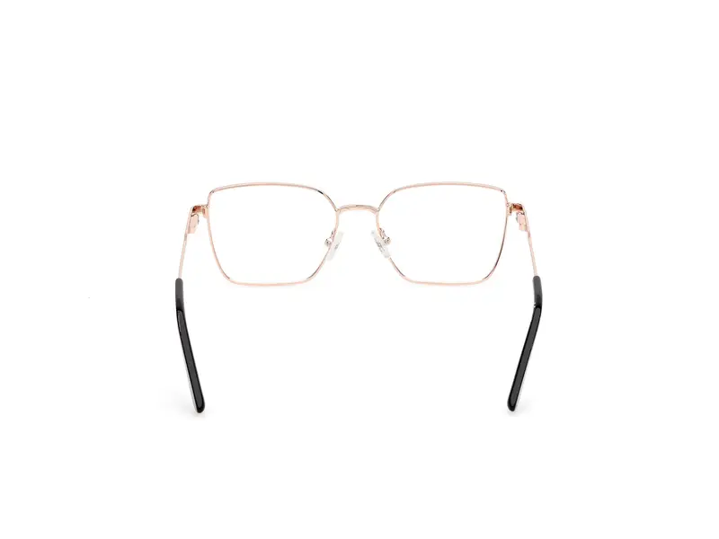 Guess Unisex GU50168 005 Montature da vista Metallo Nero Geometrica Normale miniatura 3