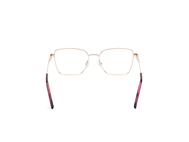 Guess Unisex GU50168 083 Montature da vista Metallo Viola Geometrica Normale miniatura 3