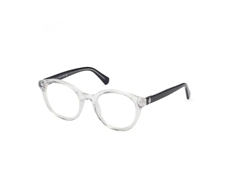 Unisex GU50263 026 Montature da vista Acetato Trasparente Rotonda Normale