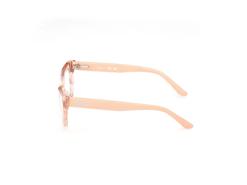 Unisex GU50264 042 Montature da vista Acetato Beige Squadrata Normale miniatura 3