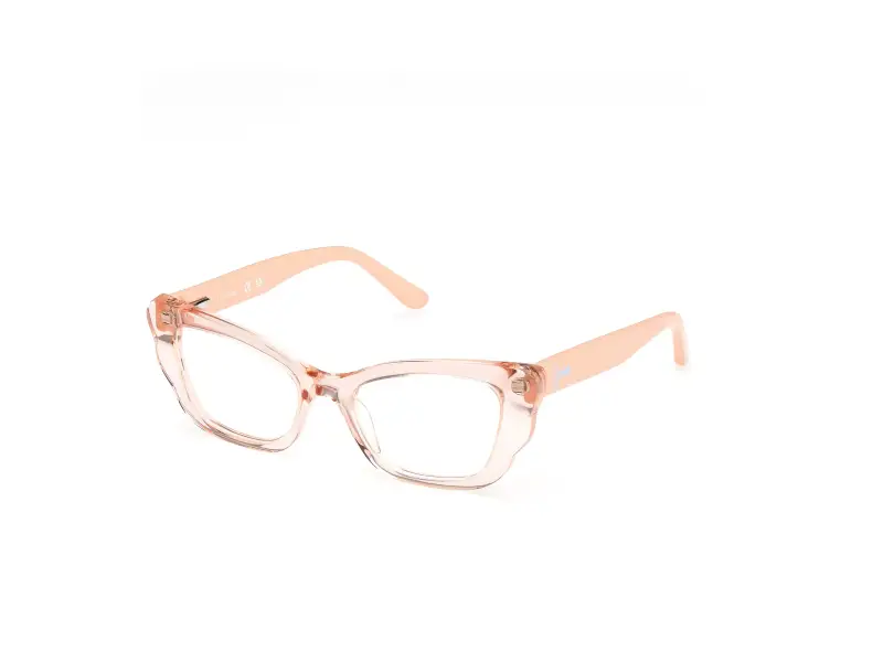 Unisex GU50264 042 Montature da vista Acetato Beige Squadrata Normale