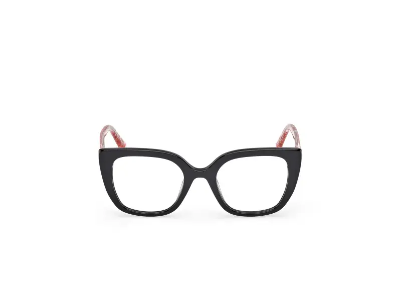 Unisex GU50265 001 Montature da vista Acetato Nero Squadrata Normale miniatura 2