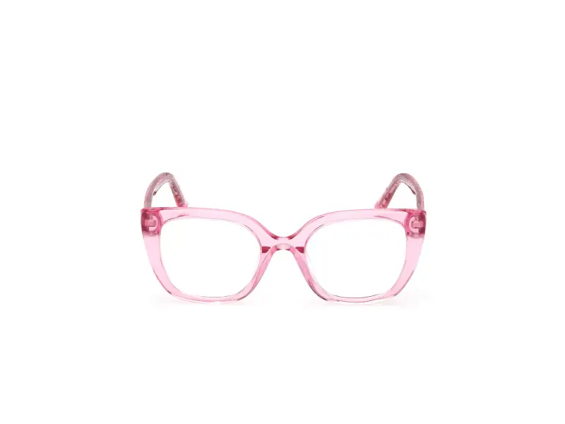 Unisex GU50265 075 Montature da vista Acetato Fucsia Squadrata Normale miniatura 2