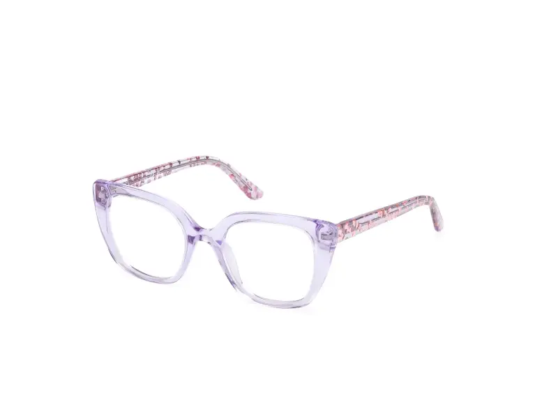 Unisex GU50265 083 Montature da vista Acetato Viola Squadrata Normale
