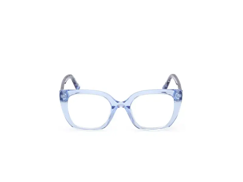 Unisex GU50265 092 Montature da vista Acetato Blu Squadrata Normale miniatura 2