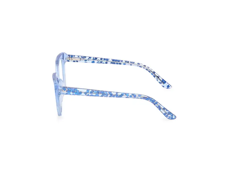 Unisex GU50265 092 Montature da vista Acetato Blu Squadrata Normale miniatura 3