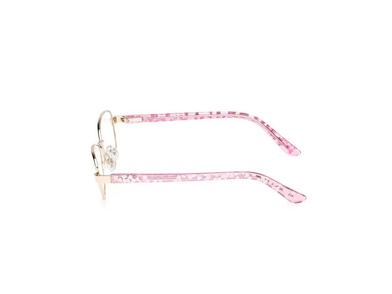 Unisex GU50266 032 Montature da vista Metallo Oro Squadrata Normale miniatura 3