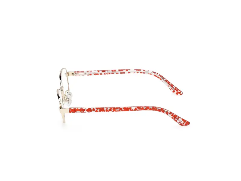 Unisex GU50266 033 Montature da vista Metallo Oro Squadrata Normale miniatura 3