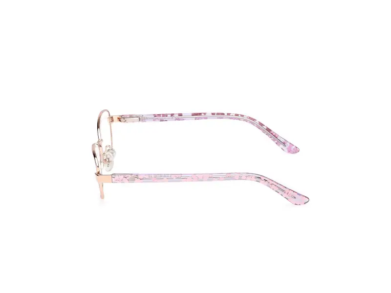 Unisex GU50266 079 Montature da vista Metallo Viola Squadrata Normale miniatura 3