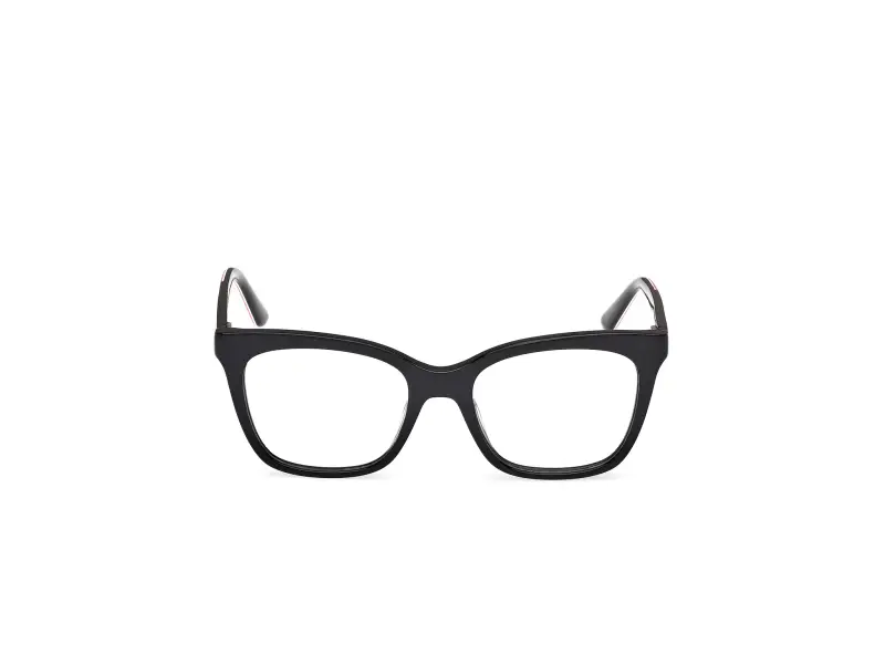 Unisex GU50268 001 Montature da vista Acetato Nero Squadrata Normale miniatura 2