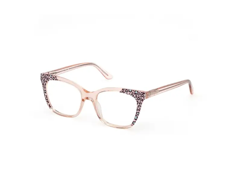 Unisex GU50268 059 Montature da vista Acetato Beige Squadrata Normale