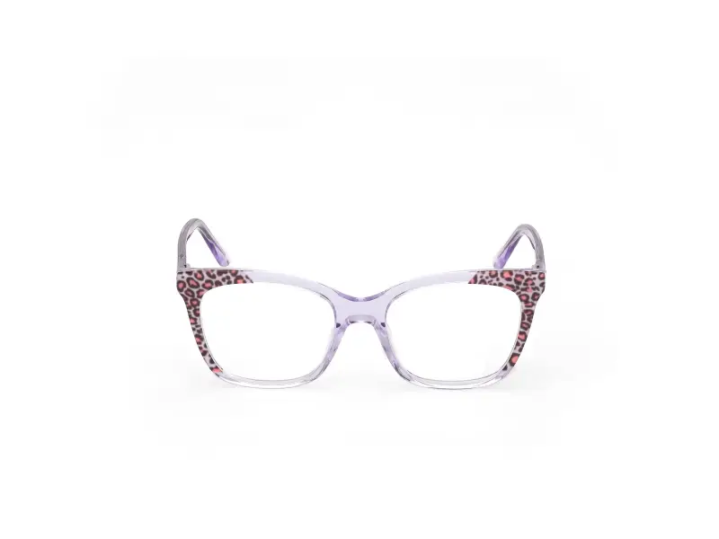 Unisex GU50268 083 Montature da vista Acetato Viola Squadrata Normale miniatura 2