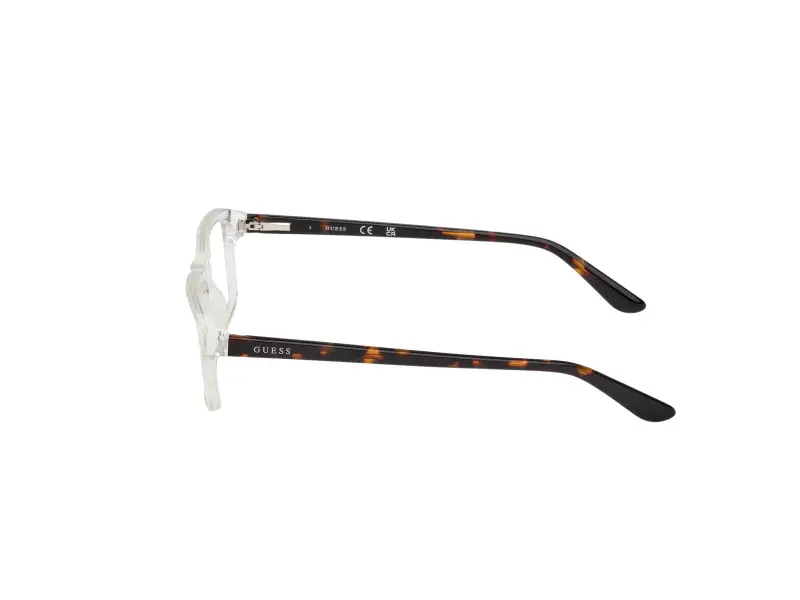 Unisex GU50269 026 Montature da vista Acetato Trasparente Squadrata Normale miniatura 3