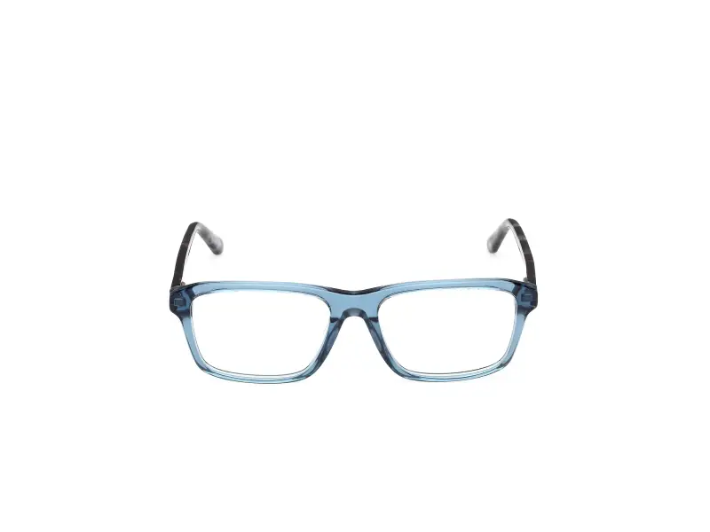 Unisex GU50269 090 Montature da vista Acetato Blu Squadrata Normale miniatura 2