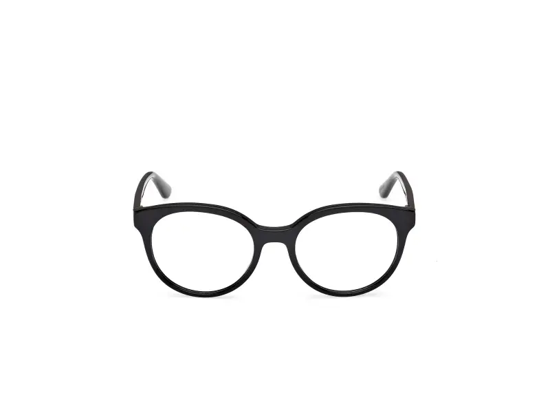 Unisex GU50270 001 Montature da vista Acetato Nero Rotonda Normale miniatura 2