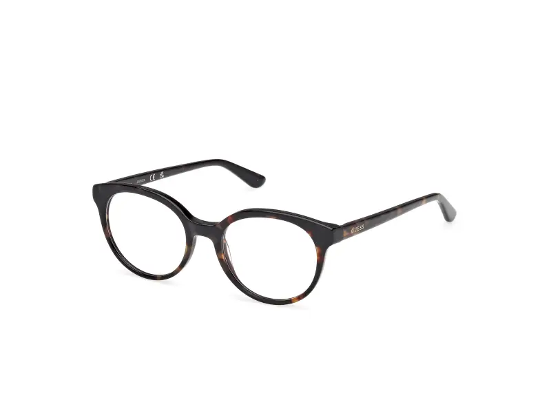 Unisex GU50270 052 Montature da vista Acetato Havana Rotonda Normale